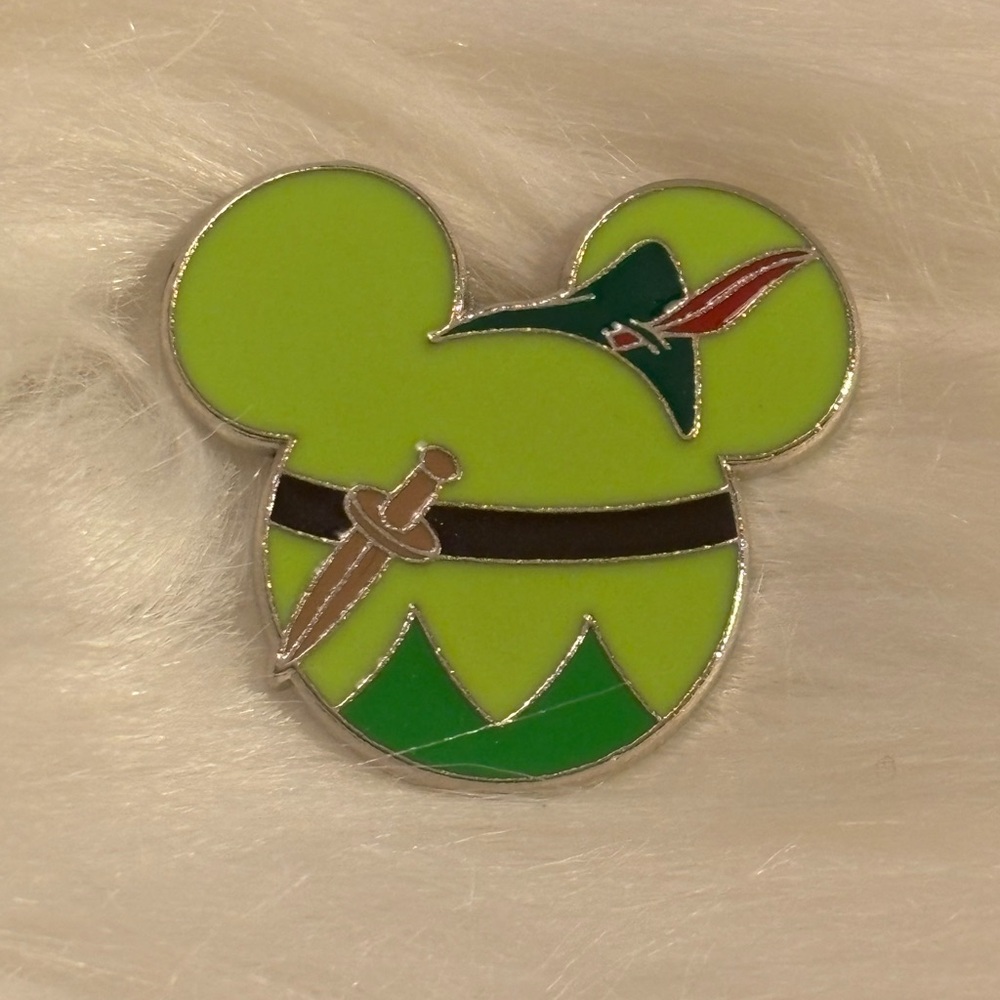Disney Peter Pan 2012 Mickey Ears Trading Pin